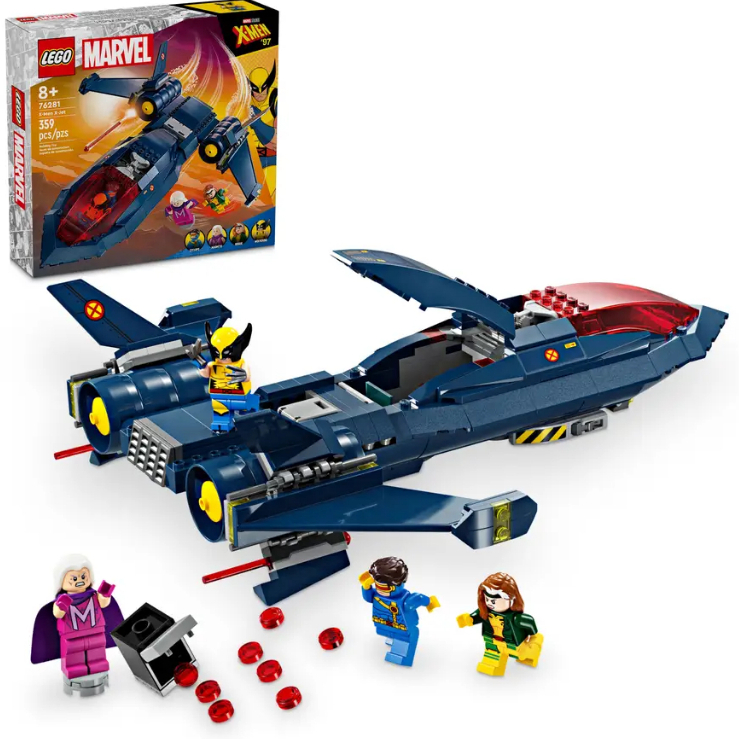 【台南樂高 益童趣】 LEGO 76281 X戰警噴射戰鬥機 X-Man X戰警 超級英雄系列 MARVEL