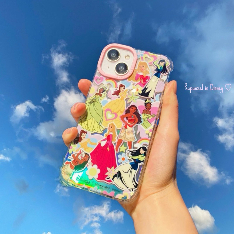 日本代購🇯🇵開立發票 SKINNYDIP 迪士尼公主 貝兒 睡美人 花木蘭 莫阿娜 iPhone15 15Pro手機殼