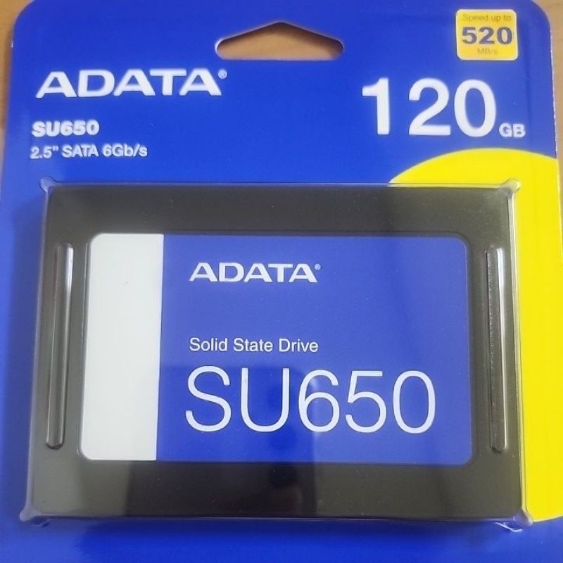 ADATA ASU650SS 威剛 SU650 120G 240G 2.5吋 SATA3 TLC SSD 固態硬碟 發票