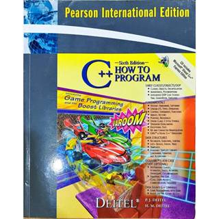 Pearson International Edition C++ How to Program 附光碟 二手書 9成新