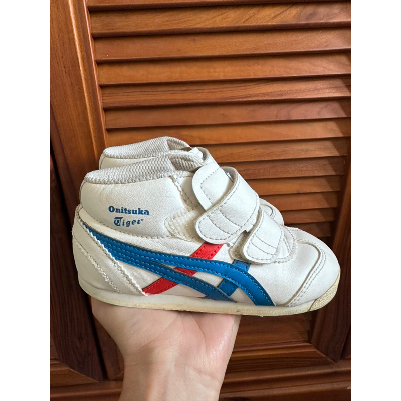 二手Onitsuka Tiger-MEXICO MID RUNNER TS 童鞋 經典色