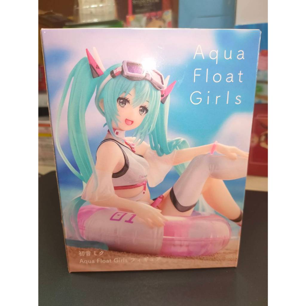全新 日版 TAITO 景品 Aqua Float Girls 初音未來 泳圈 泳裝 漂漂河