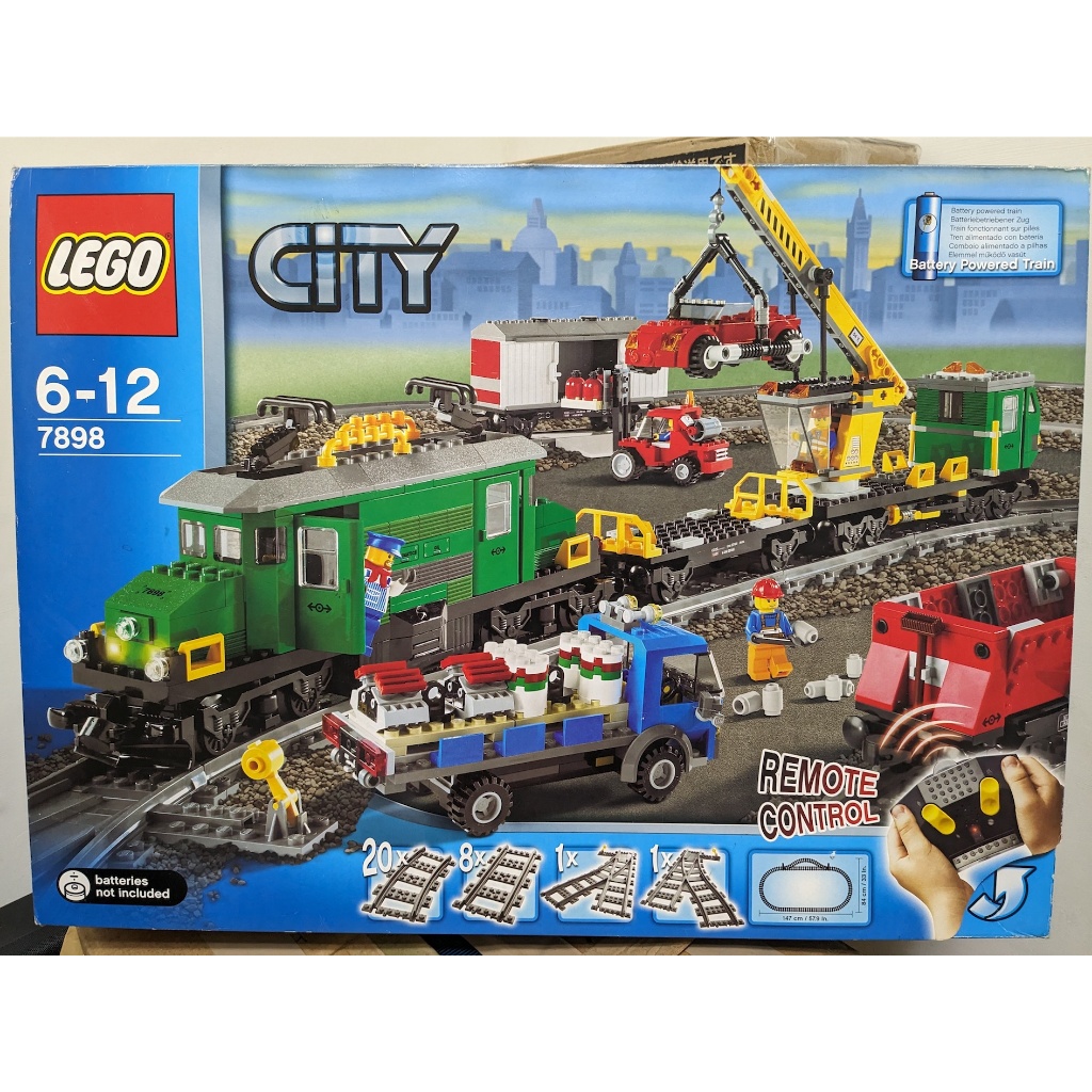 樂高 Lego 7898 CITY 城市系列 Cargo Train Deluxe