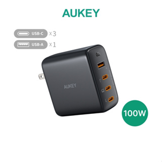 AUKEY Omnia II Mix S 100W（PA-B7S）Type-C 氮化鎵 PD快充充電器