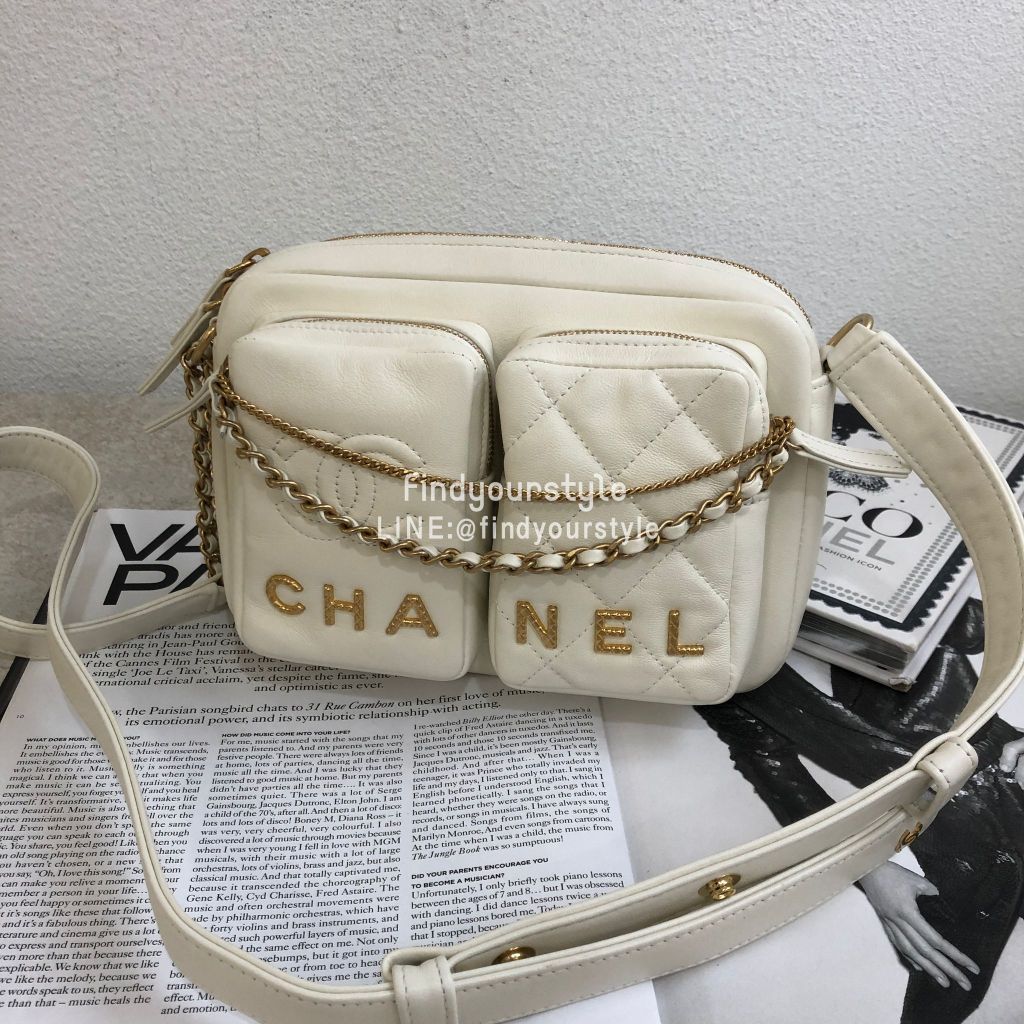 findyourstyle 正品代購 Chanel 白色相機包