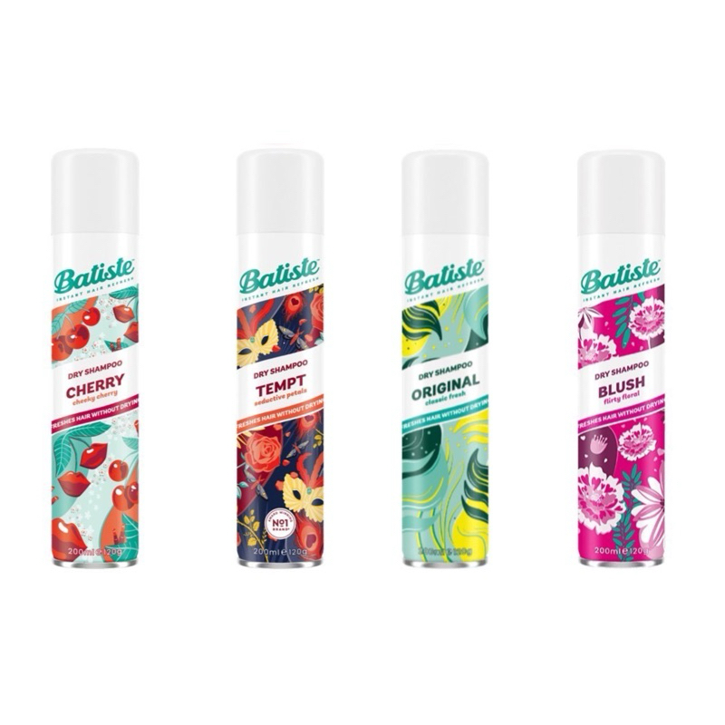 英國Batiste 秀髮乾洗髮噴霧 200ml