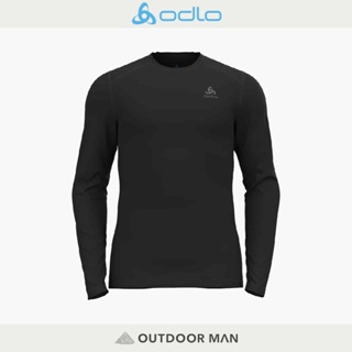 [ODLO] 男款 ECO銀離子 基礎保暖型 圓領上衣 (141252)