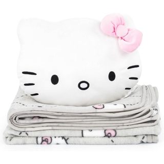 預購 ❤️正版❤️ 美國專櫃 Hello Kitty 凱蒂貓 兒童毛毯 被子 棉被 抱枕 枕頭 【美國代購】