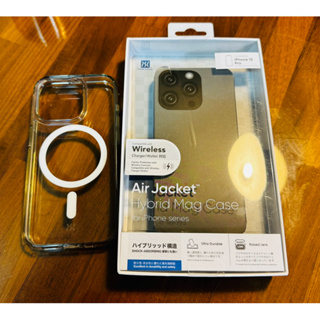 POWER SUPPORT iPhone 15 Pro Air Jacket Hybrid 保護殼（9成新