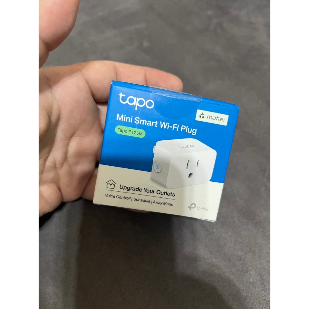 TP-Link Tapo P125M WiFi迷你智慧智能插座 全新未使用