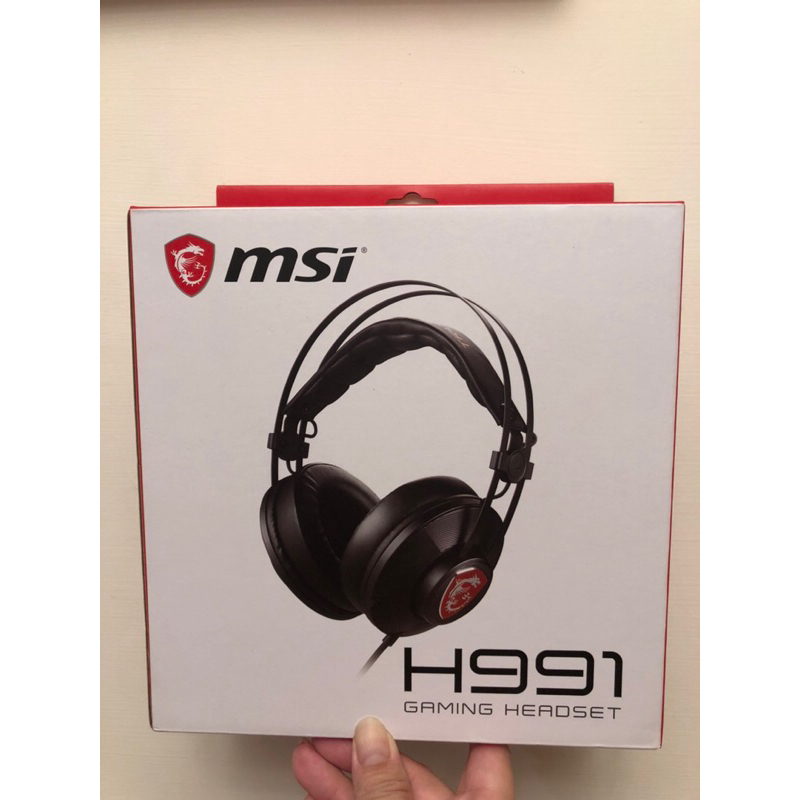 全新商品MSI 微星電競耳機 H991