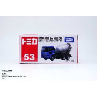 【TOMY】TOMICA NISSAN DIESEL QUON MIXER CAR【53】