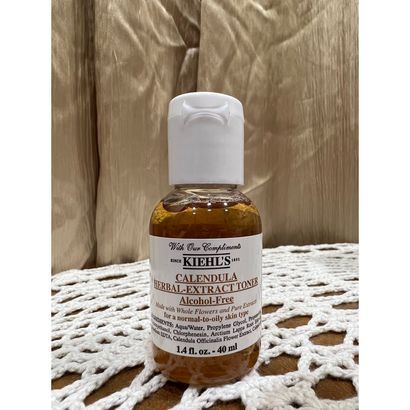 kiehl‘s 契爾氏金盞花植物精華化妝水40ml 專櫃贈品