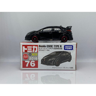 絕版逸品【TOYEE】TOMICA 白盒#76 新車貼2016 Honda Civic Type R 初回限定