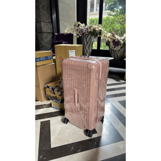 Rimowa trunk plus 花瓣粉保護套粉色拉鍊 超合身剪裁 角邊圓形加厚保護更貼合