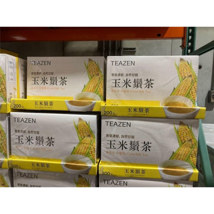Teazen 玉米鬚茶 1.5公克 X 200包 /盒 新莊可自取 代購 COSTCO 好市多