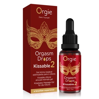 Orgie｜葡萄牙 ORGASM DROPS KISSABLE 2代 陰蒂溫熱快感 可食用 加強