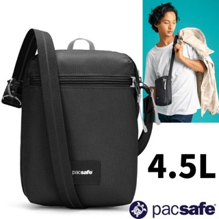 【Pacsafe】送》防盜側背包 4.5L Go Anti-Theft 斜背包 RFID胸包 護照包_35170130