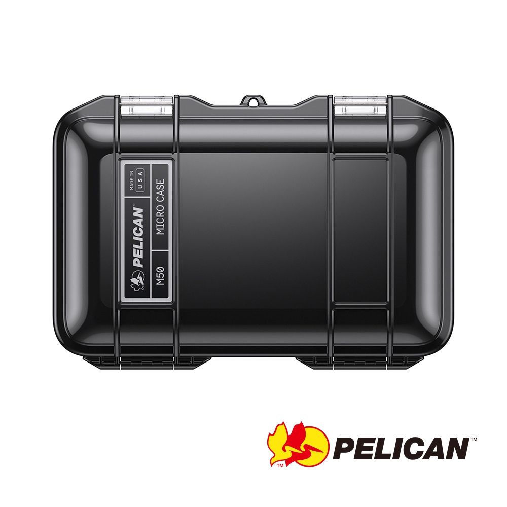 PELICAN 派力肯 M50 Micro Case 全黑色 微型防水氣密箱