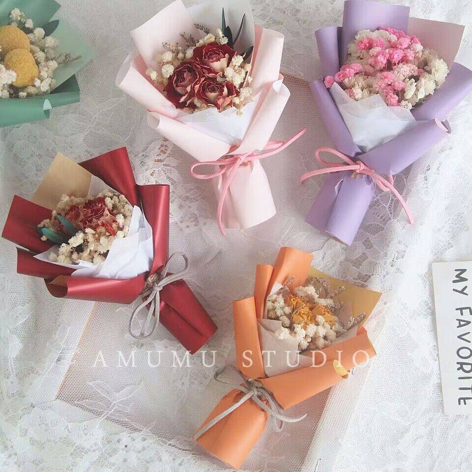 乾燥花束 乾燥花 乾燥花材 單束 小花束 迷你花束 迷你乾燥花 玫瑰乾燥花 小乾燥花 乾燥花束小 迷你小花束 乾燥小花束