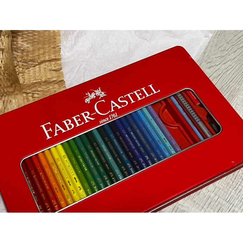 ｜輝伯 Faber-Castell｜紅盒水性色鉛筆48色 ［scoxixi]