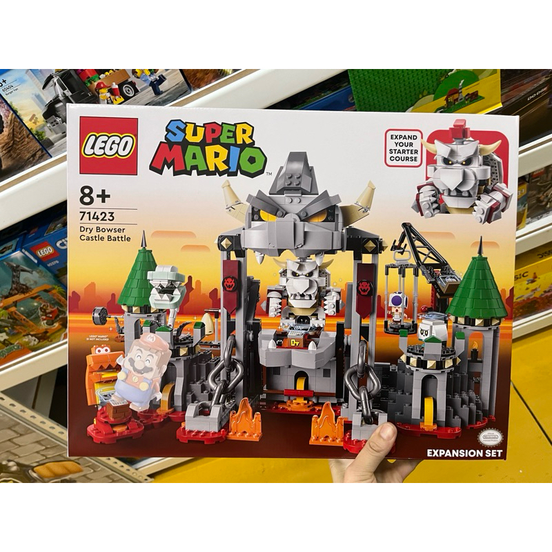 樂高LEGO超級瑪利歐系列 枯骨庫巴城堡大戰  71423