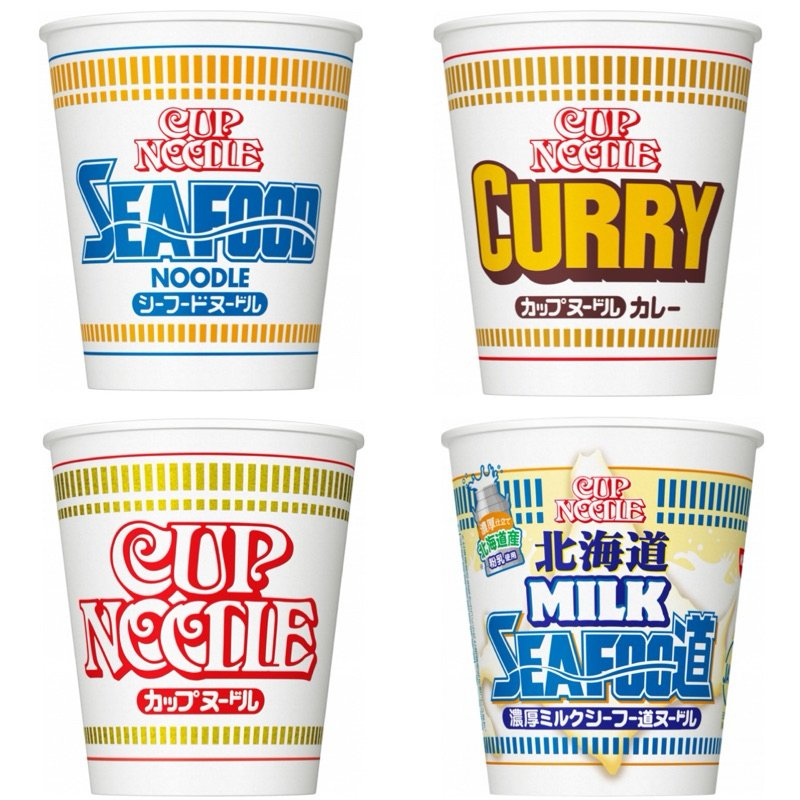 日清 日本泡麵  NISSIN 日本經典杯麵系列 海鮮 醬油 咖哩 牛奶海鮮 【食光機】