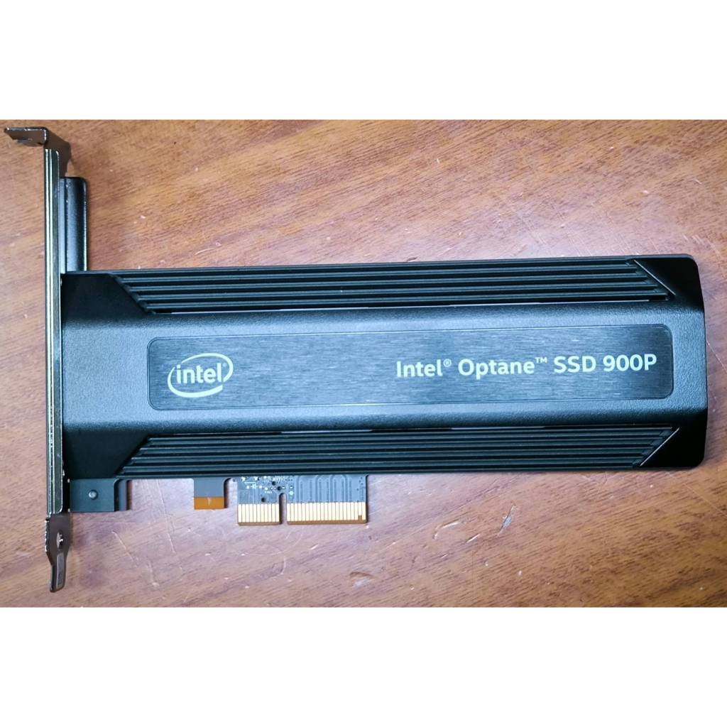 Intel Optane SSD 900P 480G, 傲騰，3D-Xpoint，暴力4K傳家寶級，超低使用時數與寫入量