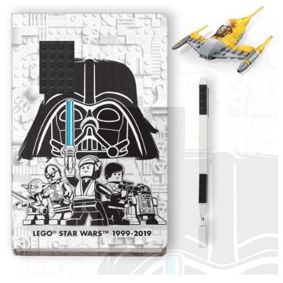 LEGO 星際大戰 納布星際戰鬥機 筆記本(附組裝顆粒包)