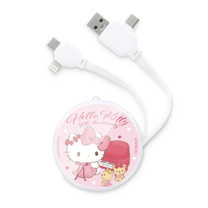 Hello Kitty PD快充多合一伸縮充電線 未來系列三麗鷗正版授權