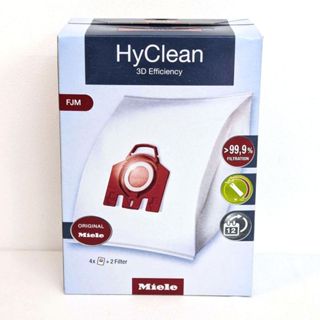 Miele HyClean FJM 原廠 吸塵器集塵袋 4入+2濾片 F/J/M HyClean 3D 適 C1 C2