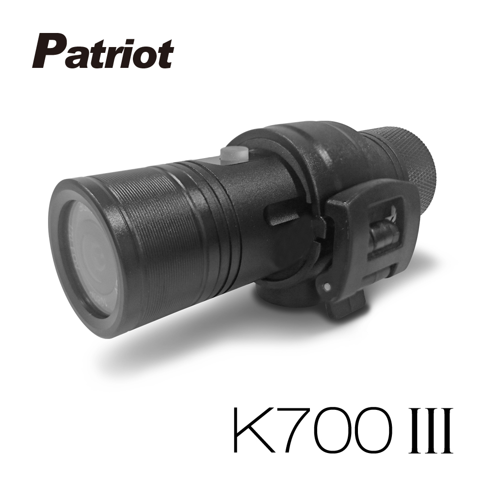 PATRIOT 愛國者 K700 III 三代 超廣角170度1080P 機車行車記錄器