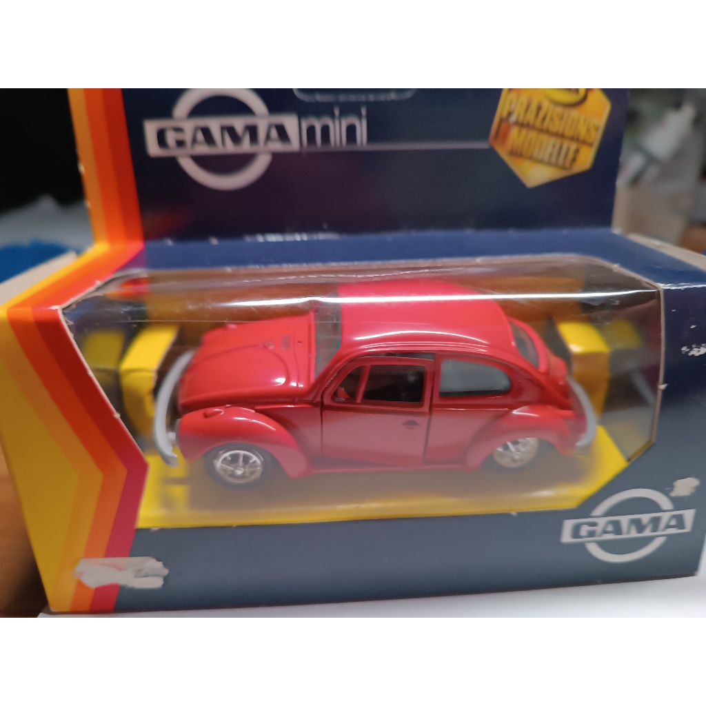 全新1/43 GAMA 福斯 VW Beetle 金龜車 紅色J29