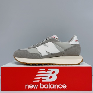New Balance 237 NB 男女款 灰色 麂皮 舒適 D楦 復古 運動 休閒鞋 MS237GE