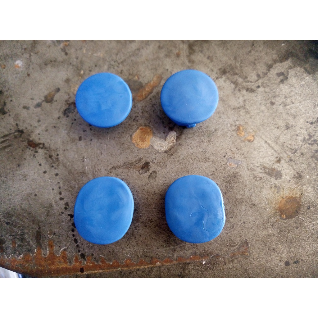 DIO 車殼彩色內裝 踏板塞 (藍色)