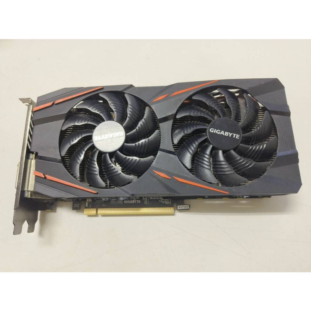 #1513 技嘉 RX570 GAMING 4G 顯示卡 須接8PIN供電