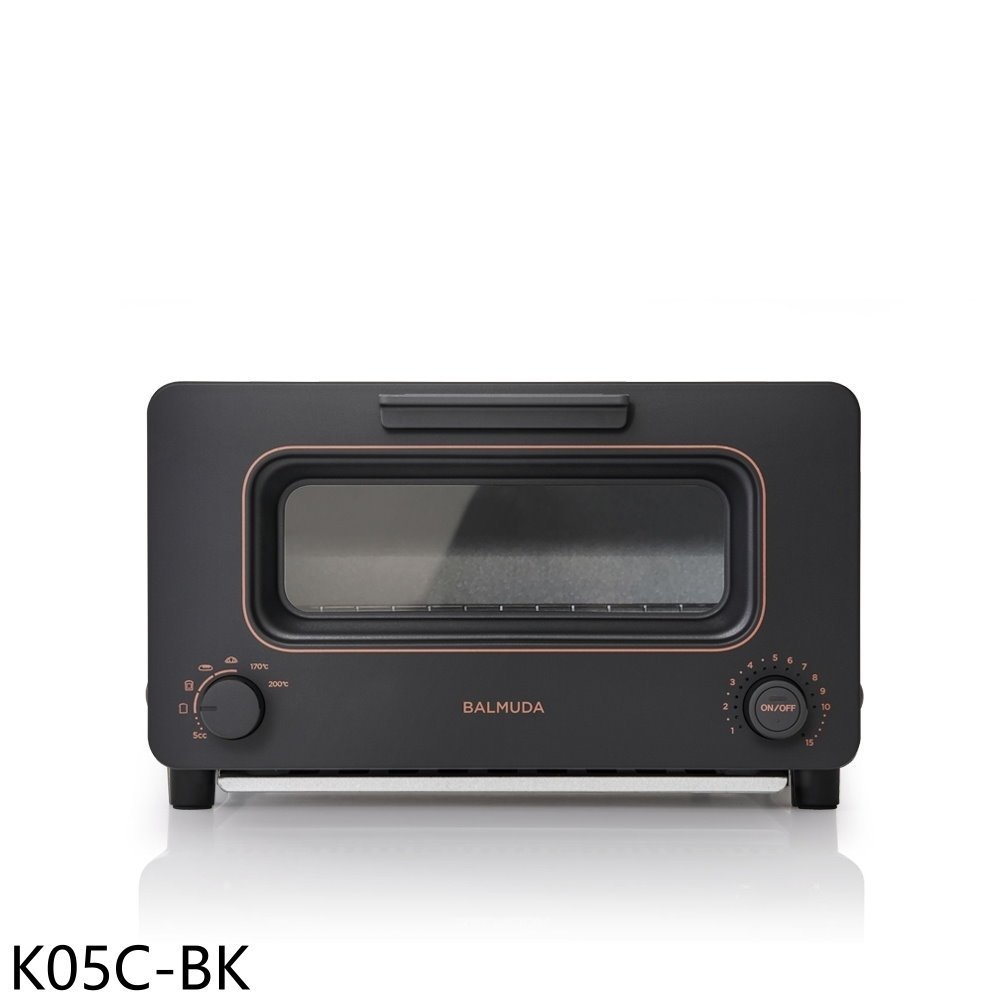 BALMUDA百慕達【K05C-BK】The Toaster 蒸氣烤麵包機黑色烤箱(全聯禮券200元) 歡迎議價