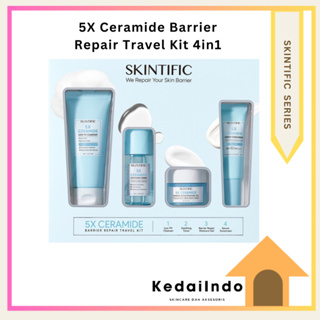 SKINTIFIC 5x Ceramide Barrier Travel Kit Skin Paket Skincare