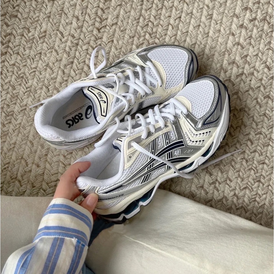 -EJ- 現貨 ASICS GEL-KAYANO 14 JJJ平替款 復古 Y2K 銀藍 女鞋 1202A056-109