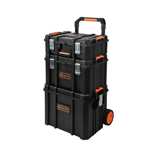 【工具帝國】TACTIX TX-0420 系統工具箱 (三件式) 堆疊工具箱 工具車