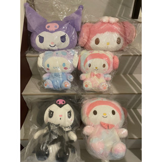 現貨✨正版 三麗鷗 扎染變裝 幻彩變裝熊貓係列玩偶 Ahchen 抱枕 美樂蒂 玉桂狗 大耳狗 暗黑 庫洛米 絨毛娃娃