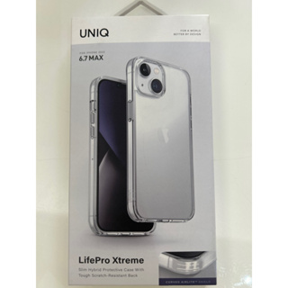 UNIQ iPhone 14 Pro 超透亮防摔雙料保護殼