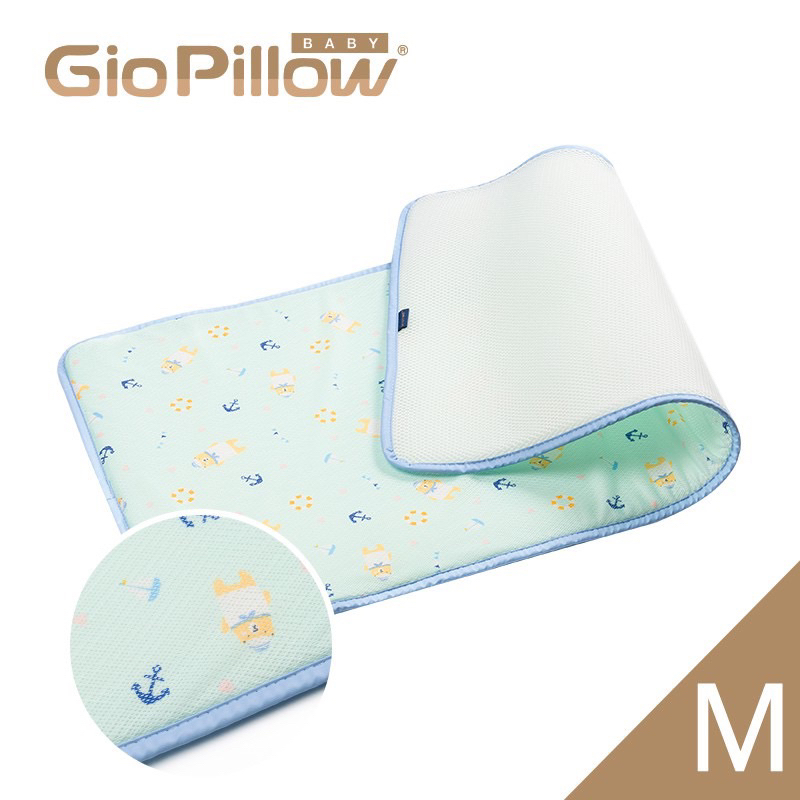 二手 GIO Pillow 超透氣排汗嬰兒床墊 M號60x120cm(中床) 寶寶透氣床墊 兒童睡墊