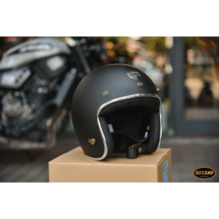 現貨 GU CAMP騎士部品 免運優惠 ASTONE 新款 碳纖維 輕量化 復古帽 3/4 安全帽 小帽體 消光素色碳纖