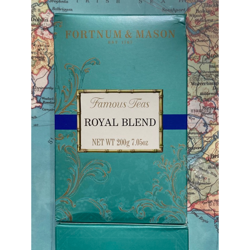 快速出貨-英國皇家認證品牌FORTNUM &amp; MASON茶葉🎄盒裝200g🎄風味：Royal Blend。