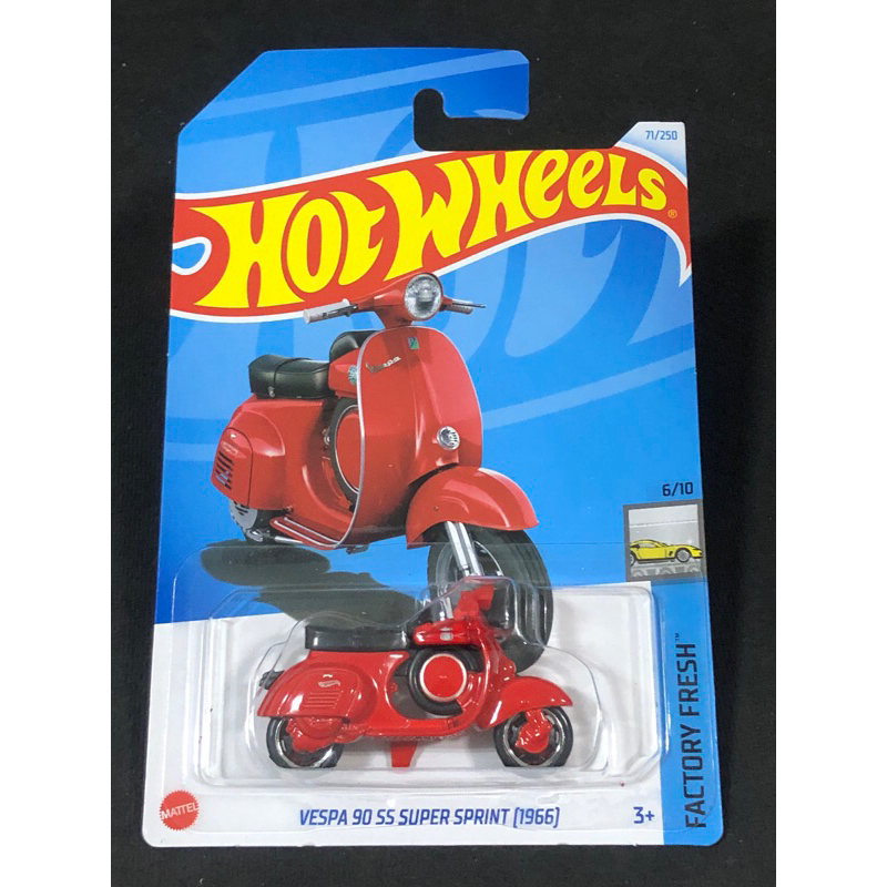 風火輪 hot wheels 2024 偉士牌 vespa 90 ss super sprint 1966普卡