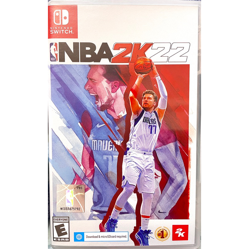 SWITCH -NBA 2k22 遊戲片 switch