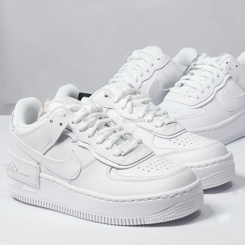 𝐏𝐫𝐞. NIKE AIR FORCE 1 SHADOW 全白