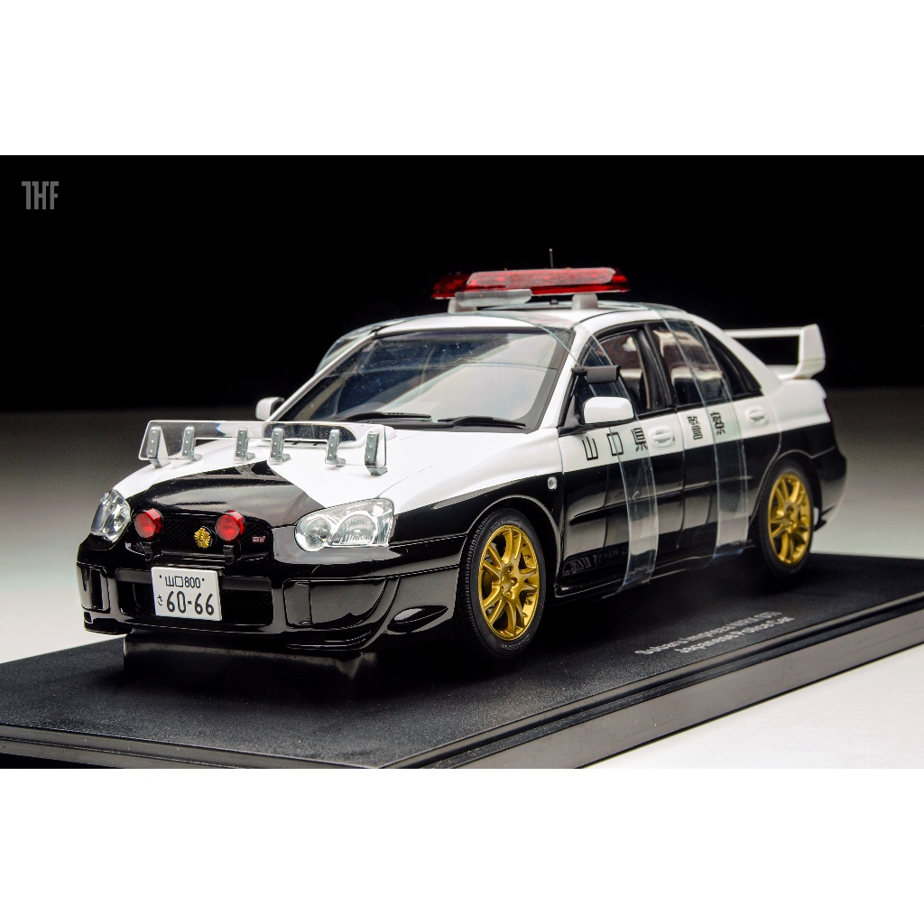 Subaru Impreza WRX Sti 日本警車 1/18 AUTOart