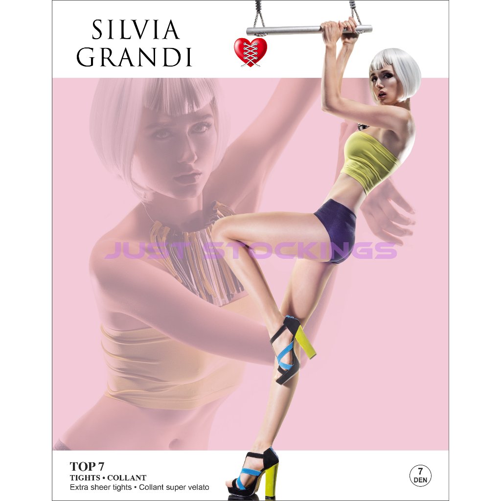 °☆就要襪☆°全新義大利品牌 SILVIA GRANDI TOP 7超薄萊卡透明絲襪(7DEN)